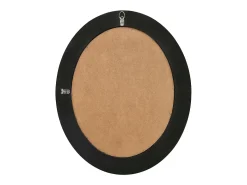 Espejo de pared estilo barroco 50x60 cm negro