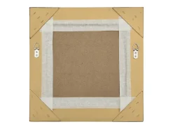 Espejo de pared estilo barroco 40x40 cm Dorado