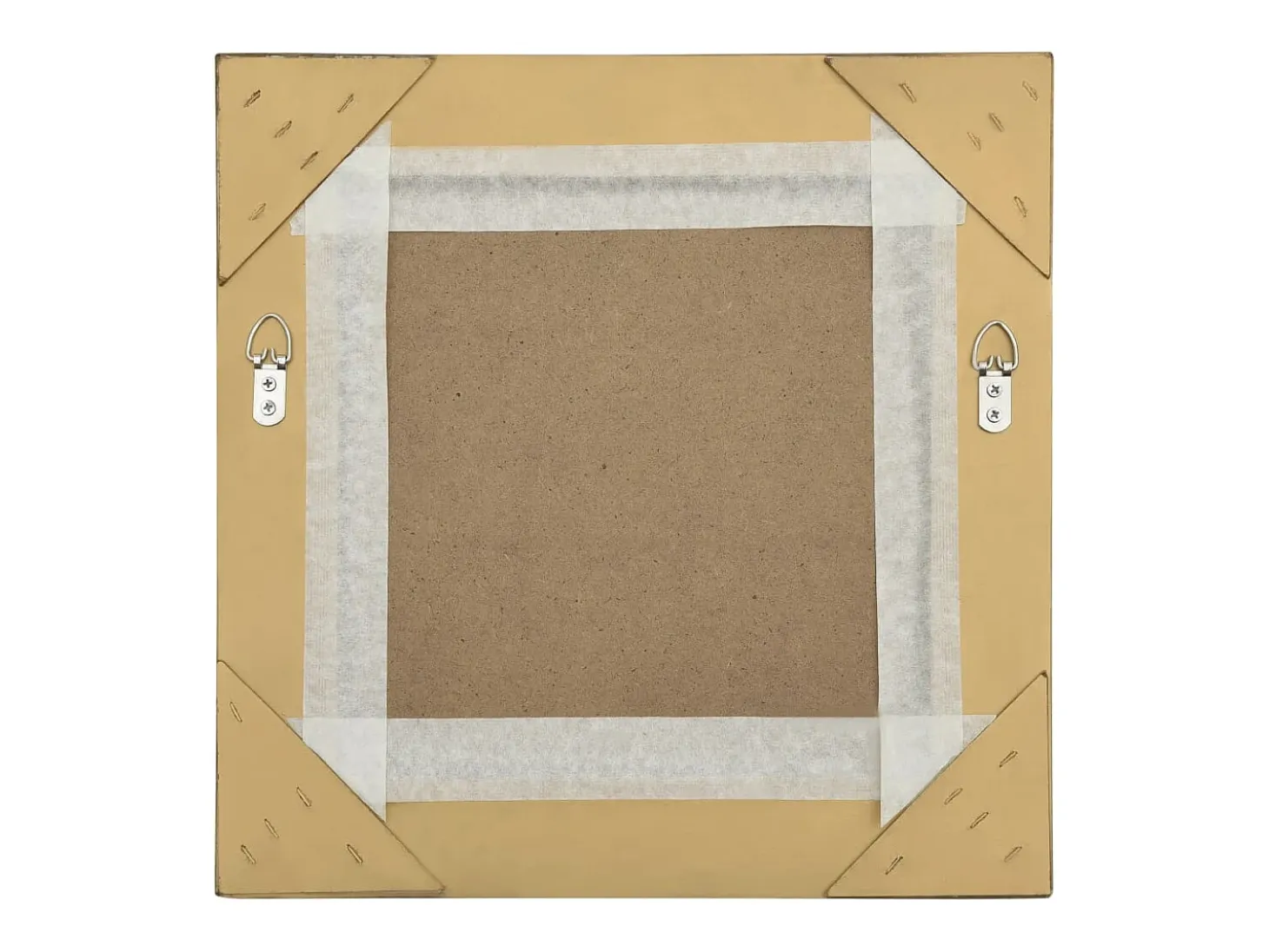 Espejo de pared estilo barroco 40x40 cm Dorado