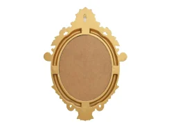 Espejo de pared estilo castillo 56x76 cm Dorado