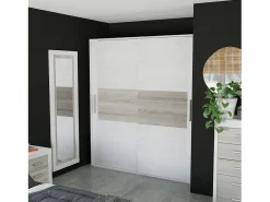 Espejo de pared Kira Andersen Pino - Gris