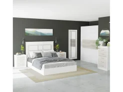Espejo de pared Kira Andersen Pino - Gris