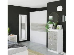 Espejo de pared Kira Andersen Pino - Gris