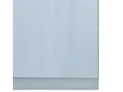 Espejo de pared LED para baño con sensor táctil 80x60 cm