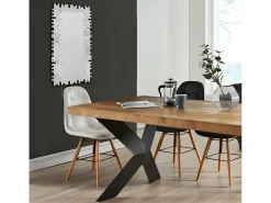 Espejo de pared LOLA 120 x 2 x 57 cm - Acero inoxidable y MDF - Plateado