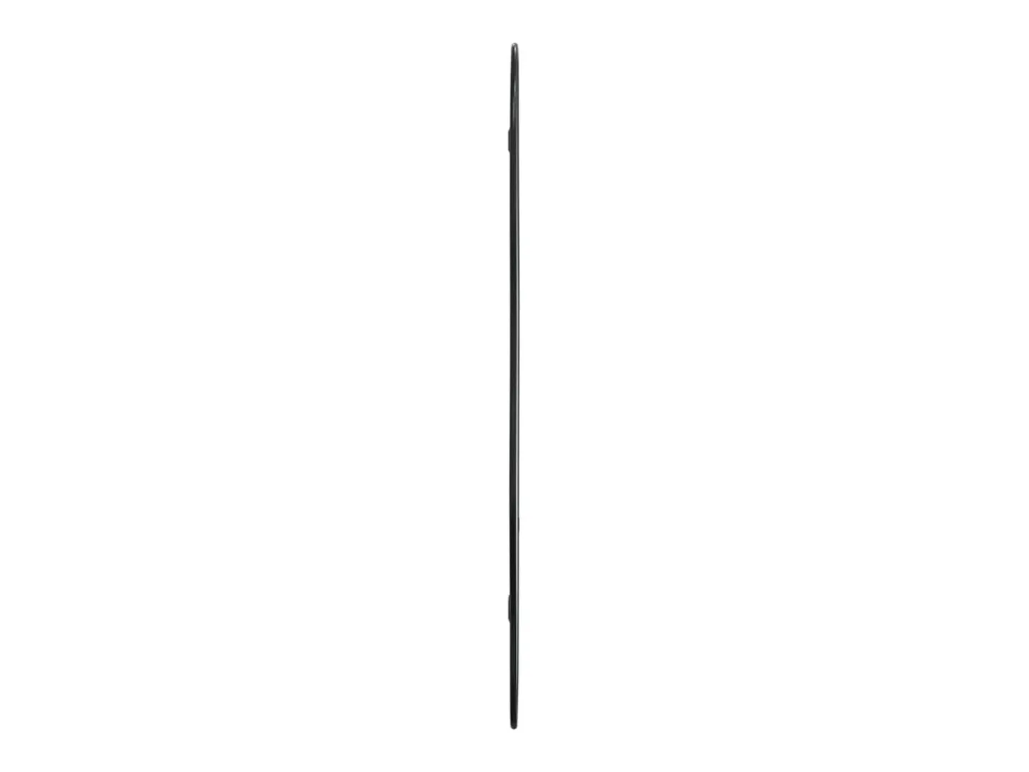 Espejo de pared negro 60x25 cm ES700698