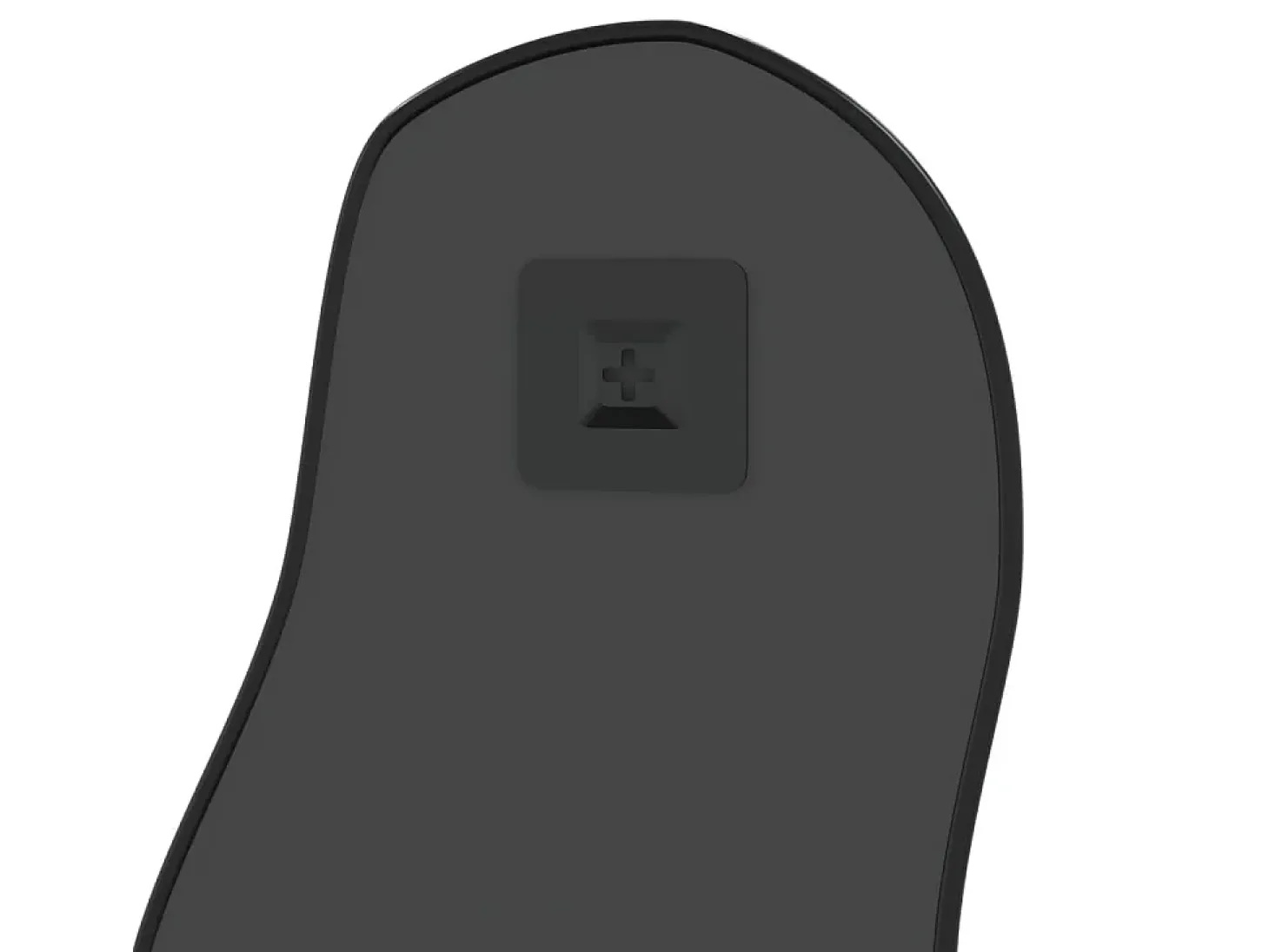 Espejo de pared negro 60x25 cm ES700698