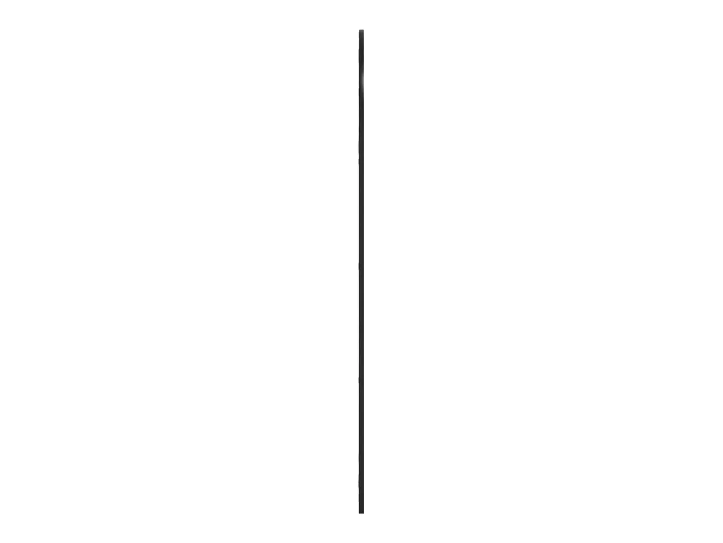 Espejo de pared negro 60x130 cm arco de hierro