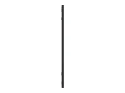 Espejo de pared negro 60x60 cm cuadrado de hierro