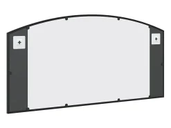Espejo de pared negro 100x50 cm arco de hierro