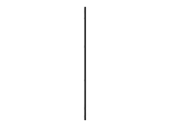 Espejo de pared negro 50x100 cm rectangular hierro