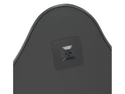 Espejo de pared negro 50x40 cm ES948082