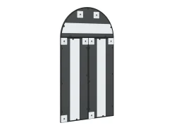 Espejo de pared negro 60x110 cm arco de hierro