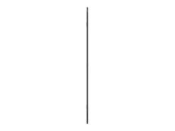 Espejo de pared negro 70x45 cm ES674514