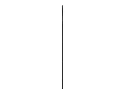Espejo de pared negro 100x130 cm arco de hierro