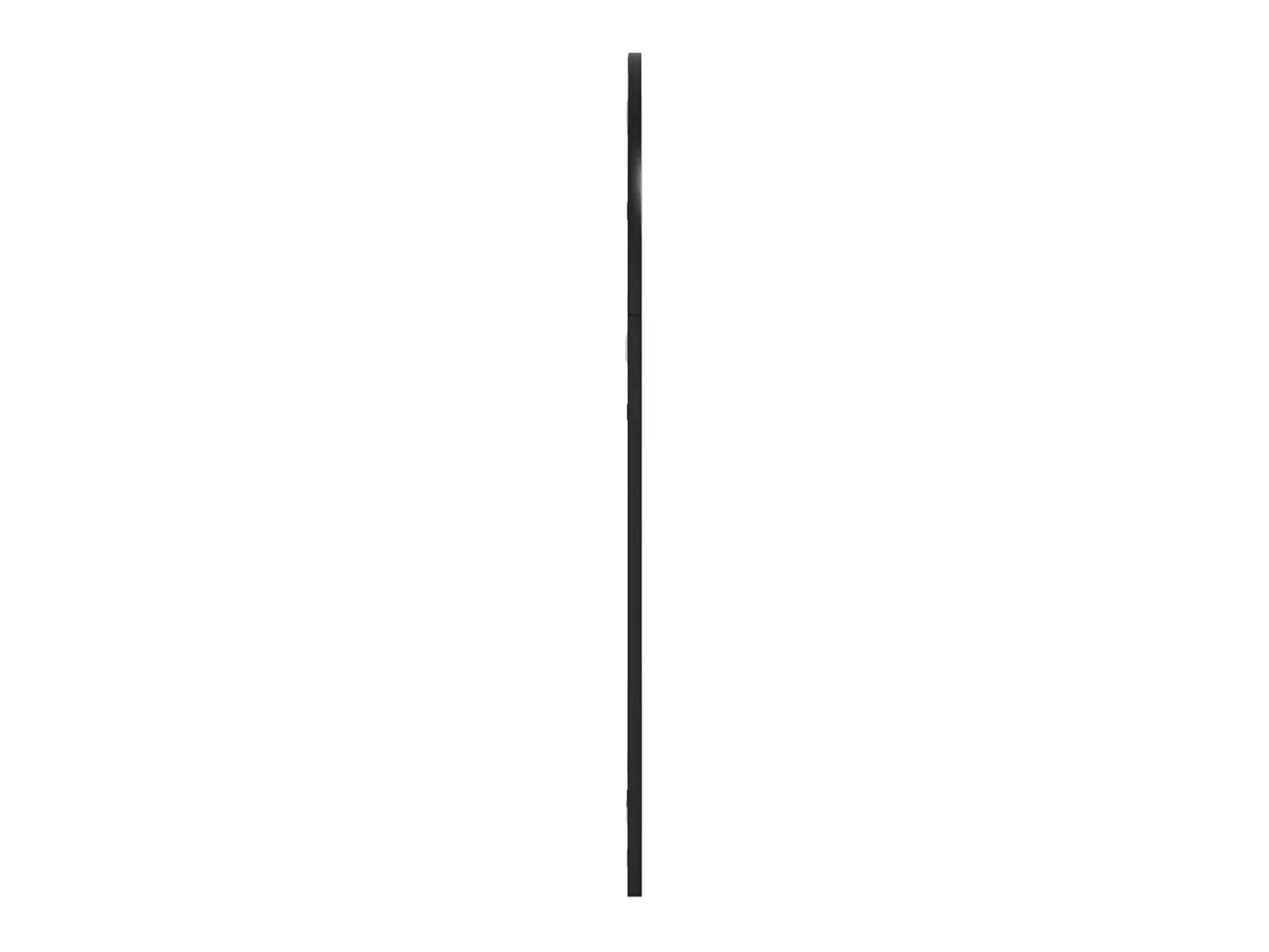 Espejo de pared negro 60x90 cm arco de hierro