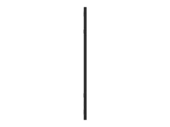 Espejo de pared negro 30x60 cm rectangular de hierro