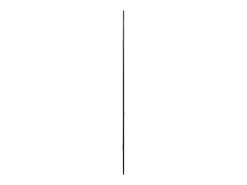 Espejo de pared negro 70x45 cm