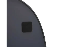 Espejo de pared negro 70x45 cm