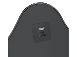Espejo de pared negro 50x40 cm