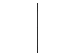 Espejo de pared negro 60x100 cm rectangular hierro
