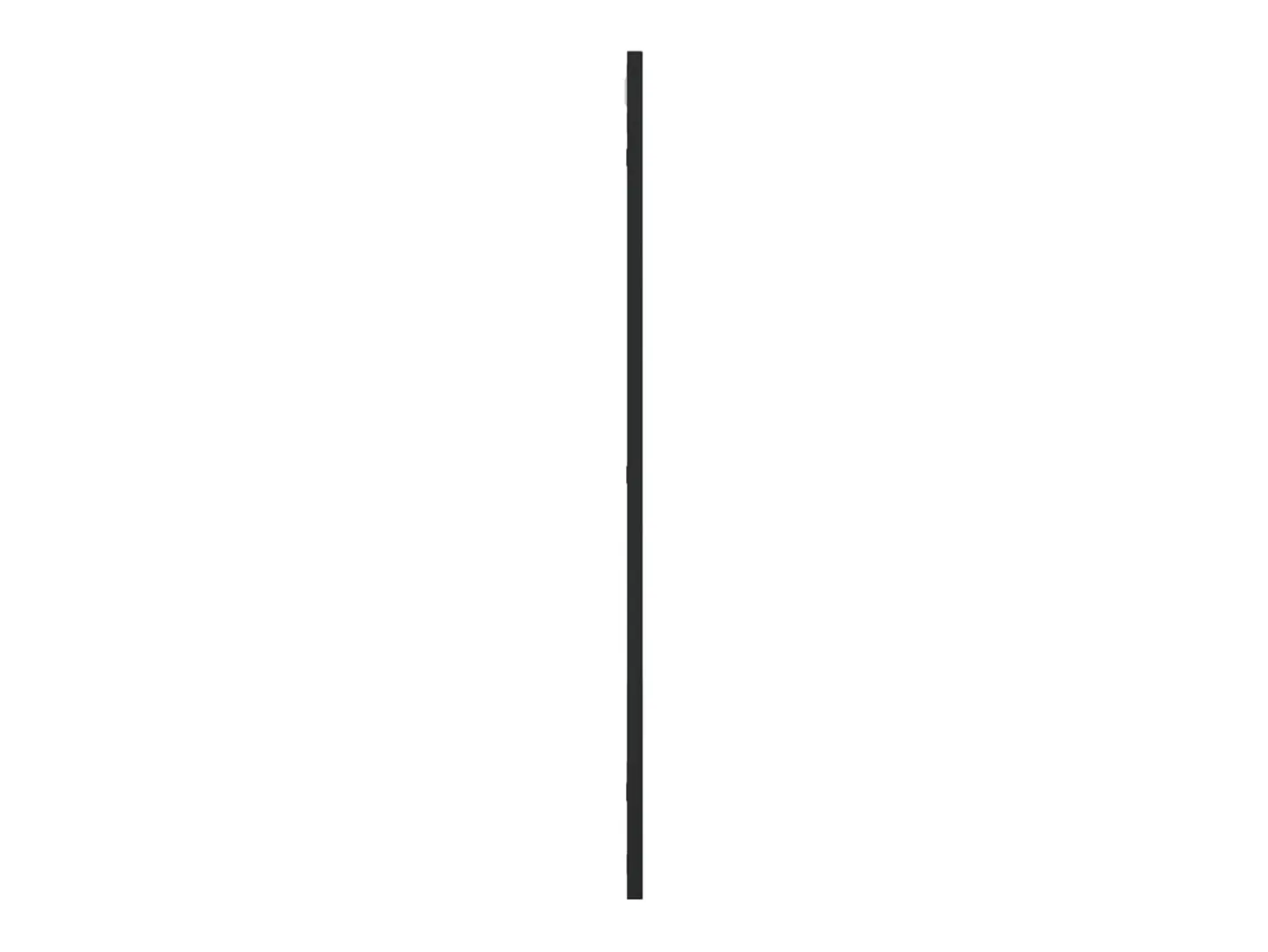 Espejo de pared negro 50x80 cm rectangular hierro