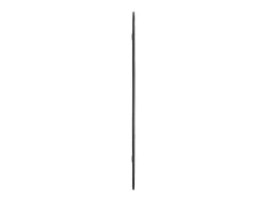 Espejo de pared negro 80x35 cm