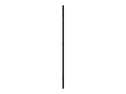 Espejo de pared negro 40x80 cm rectangular hierro