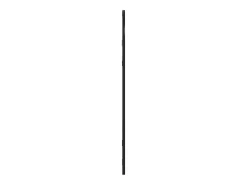 Espejo de pared negro 30x60 cm arco de hierro