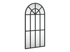 Espejo de pared negro 30x60 cm arco de hierro