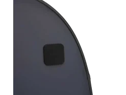 Espejo de pared negro 80x50 cm