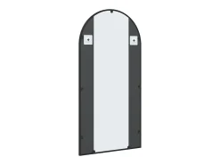 Espejo de pared negro 50x100 cm arco de hierro