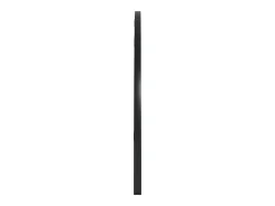 Espejo de pared negro 80x40 cm arco de hierro