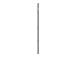 Espejo de pared negro 40x80 cm arco de hierro