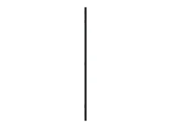 Espejo de pared negro 40x80 cm rectangular hierro