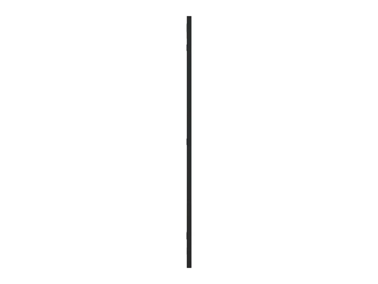 Espejo de pared negro 40x80 cm rectangular hierro