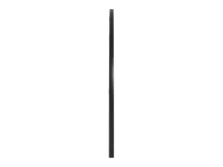 Espejo de pared negro 100x50 cm arco de hierro
