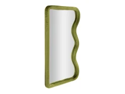Espejo de pared o de pie en terciopelo ondulado lateral 60x90cm Tod