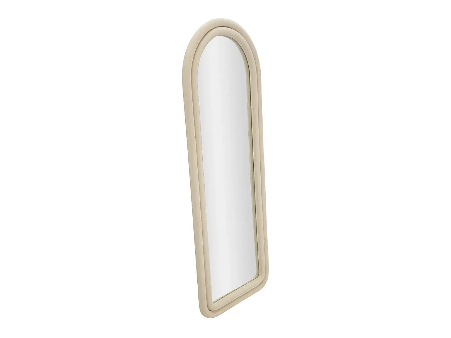 Espejo de pared o de suelo en arco de terciopelo 60x160cm Cloe