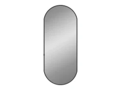 Espejo de pared ovalado negro 60x25 cm ES152690