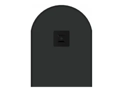 Espejo de pared ovalado negro 60x25 cm ES152690