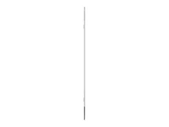 Espejo de pared ovalado plateado 90x40 cm ES316303