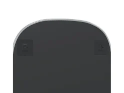 Espejo de pared plateado 70x45 cm ES275086