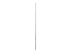 Espejo de pared plateado 50x35 cm