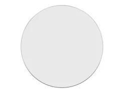 Espejo de pared plateado Ø 60 cm Redondo