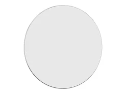 Espejo de pared plateado Ø 60 cm Redondo