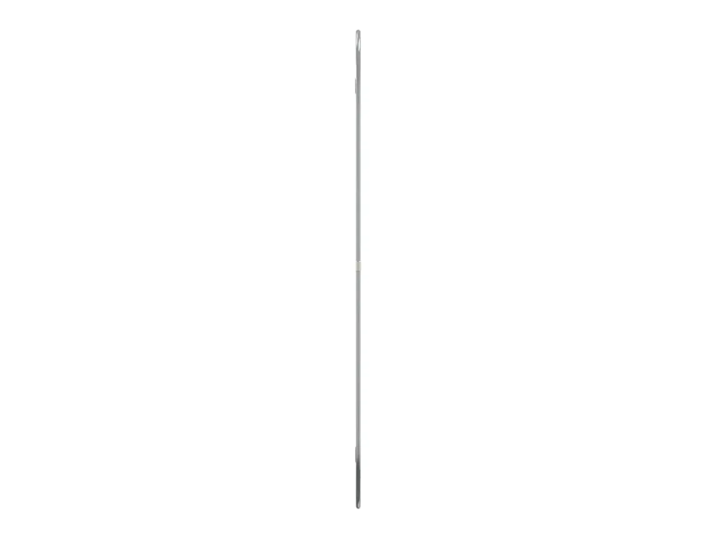 Espejo de pared plateado 80x50 cm ES344060