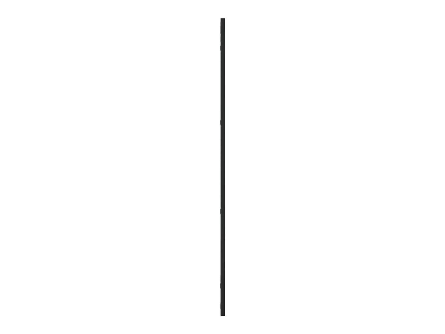 Espejo de pared rectangular de hierro negro 50x100 cm ES942146