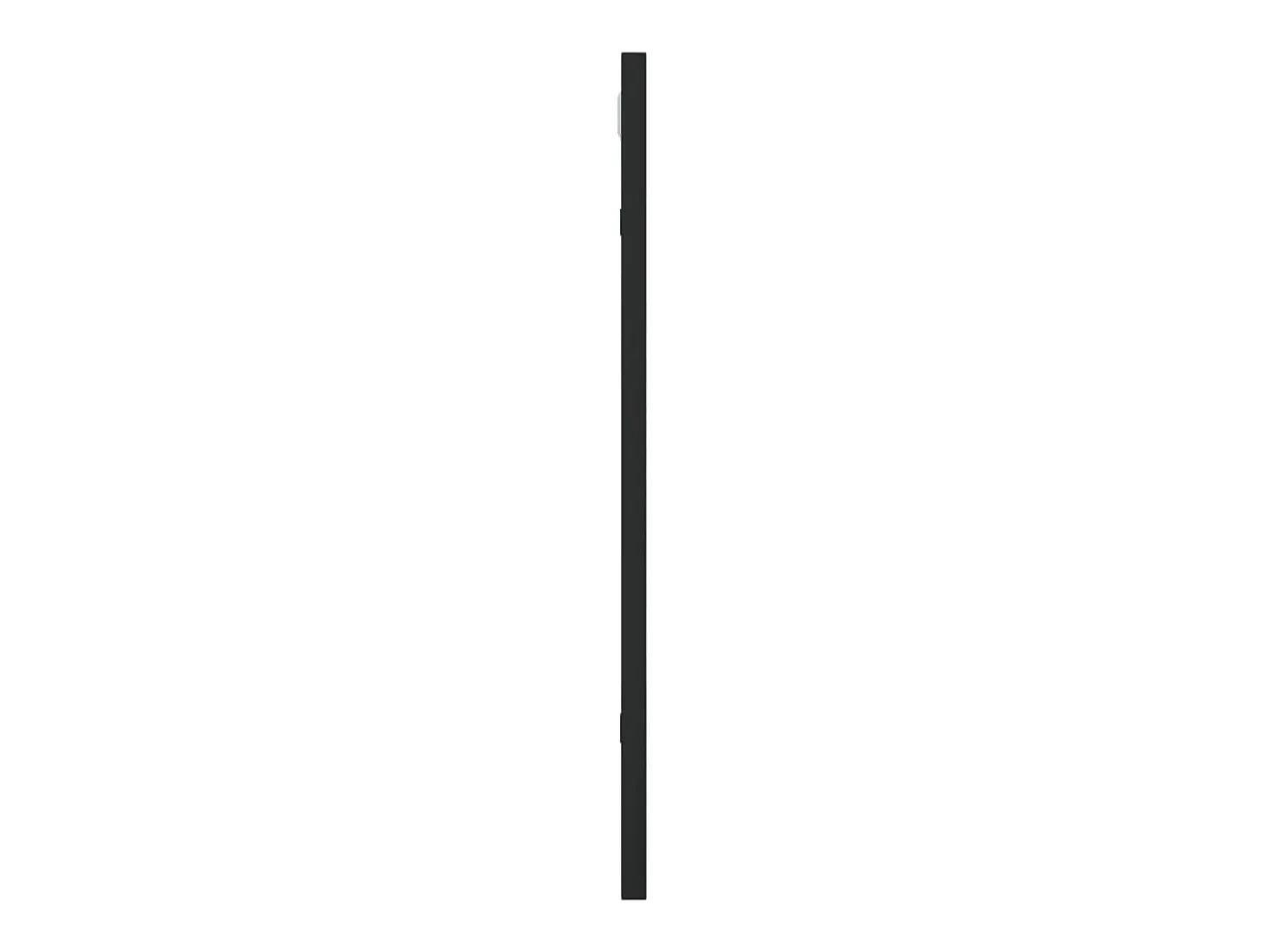 Espejo de pared rectangular de hierro negro 40x50 cm ES694874