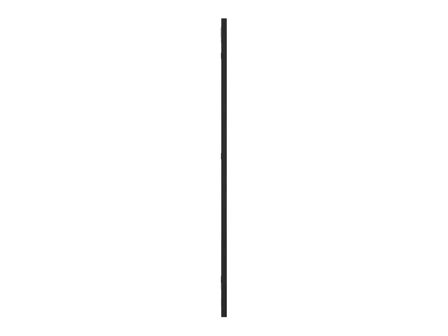 Espejo de pared rectangular de hierro negro 30x80 cm ES480264